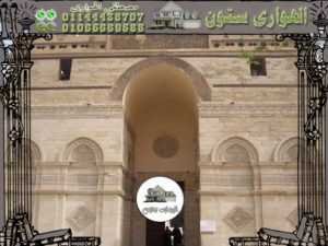 استخدام الاحجار فى المساجد والمعابد