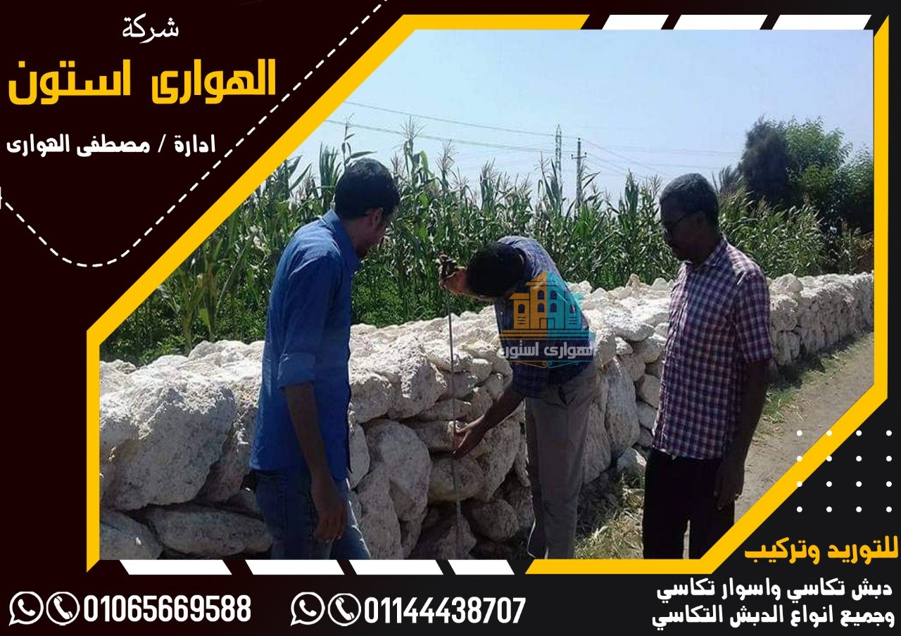 ديكورات حجر دبش